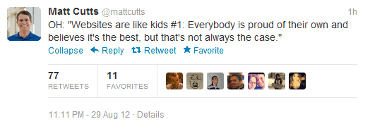 matt-cutts-strony-dzieci-1 Strony sa jak dzieci by Matt Cutts - 1